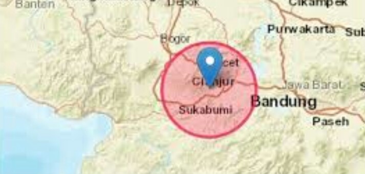 Waspada Bmkg Mencatat Gempa Bumi Susulan Guncang Wilayah Cianjur