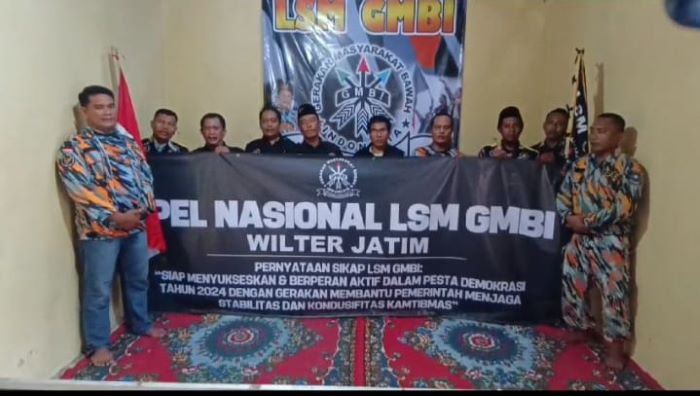 Pernyataan Sikap Lsm Gmbi Wilter Jatim Dalam Apel Nasional Dukungan Penuh Terhadap Pemerintah