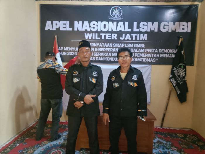 Pernyataan Sikap Lsm Gmbi Wilter Jatim Dalam Apel Nasional “dukungan Penuh Terhadap Pemerintah 