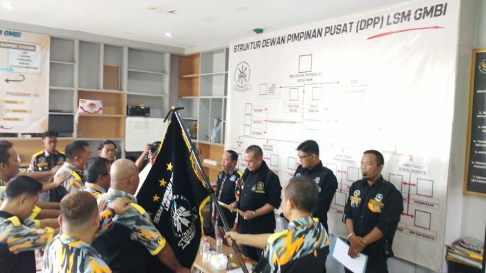 DPP LSM GMBI Melaksanakan Pelantikan dan Penyerahan SK Kabupaten Way Kanan Wilayah Teritorial Lampung